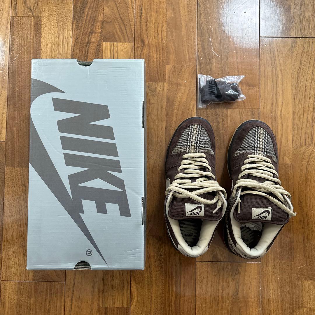 靴 NIKE DUNK LOW PRO SB TWEED 2004 28.5cm