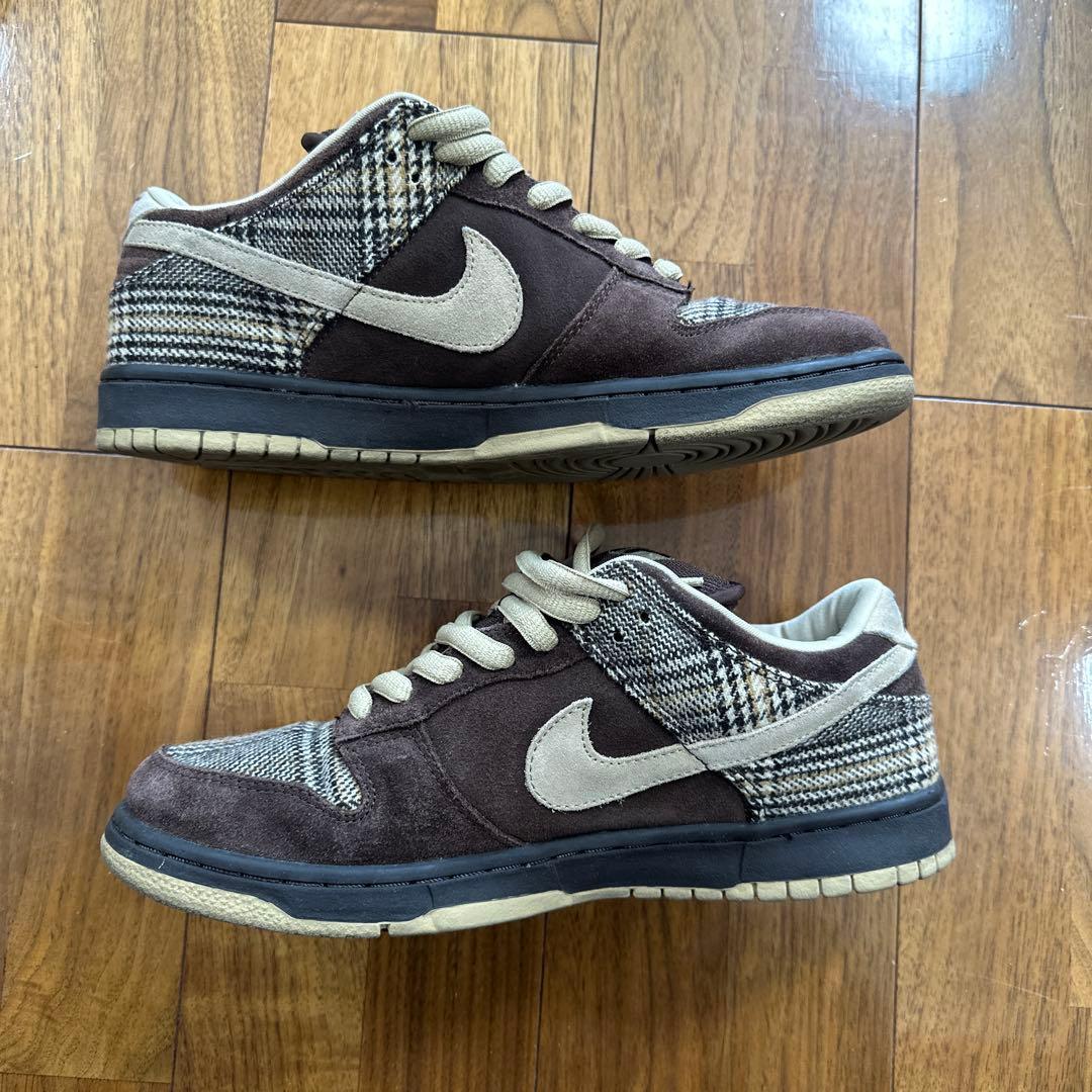 靴 NIKE DUNK LOW PRO SB TWEED 2004 28.5cm