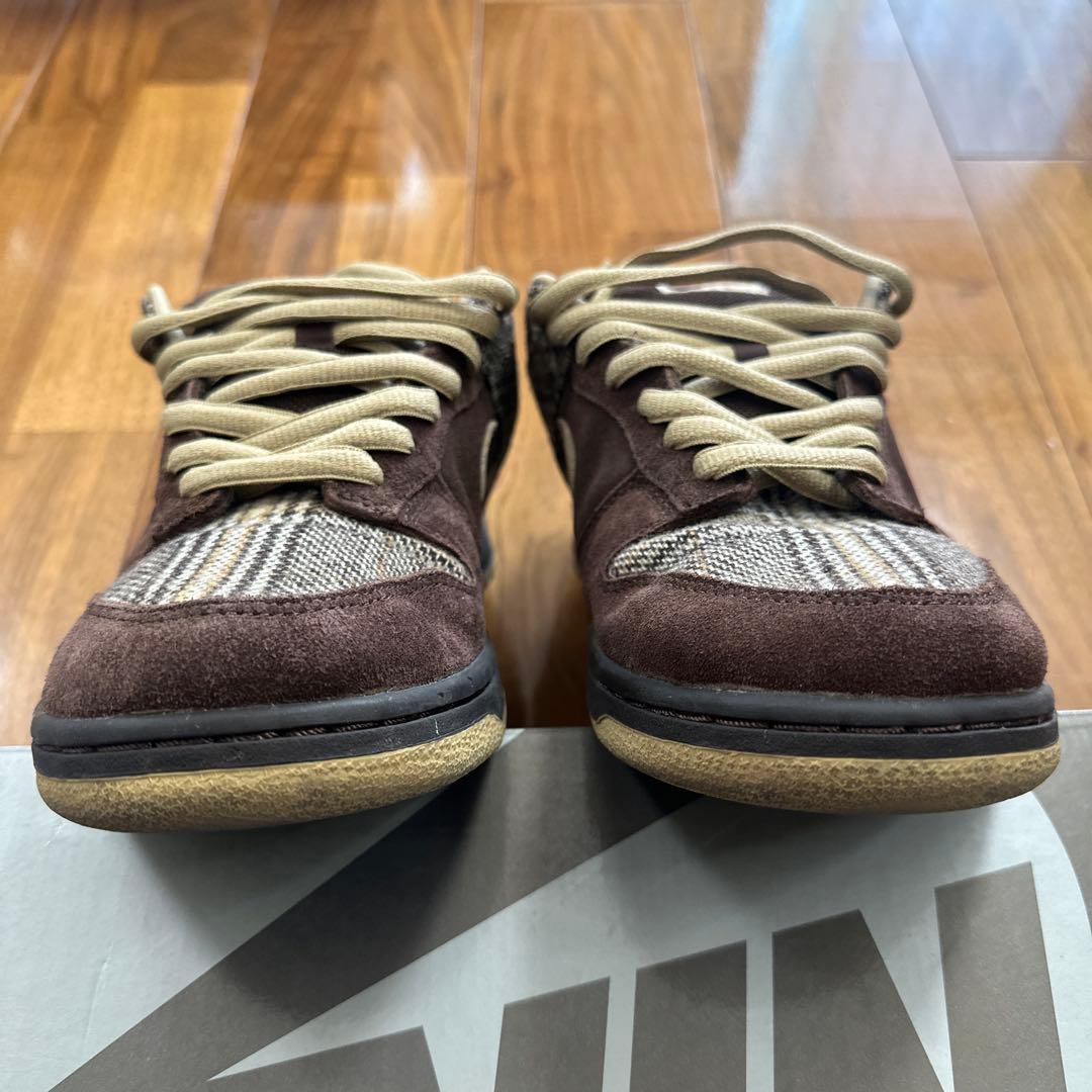 靴 NIKE DUNK LOW PRO SB TWEED 2004 28.5cm