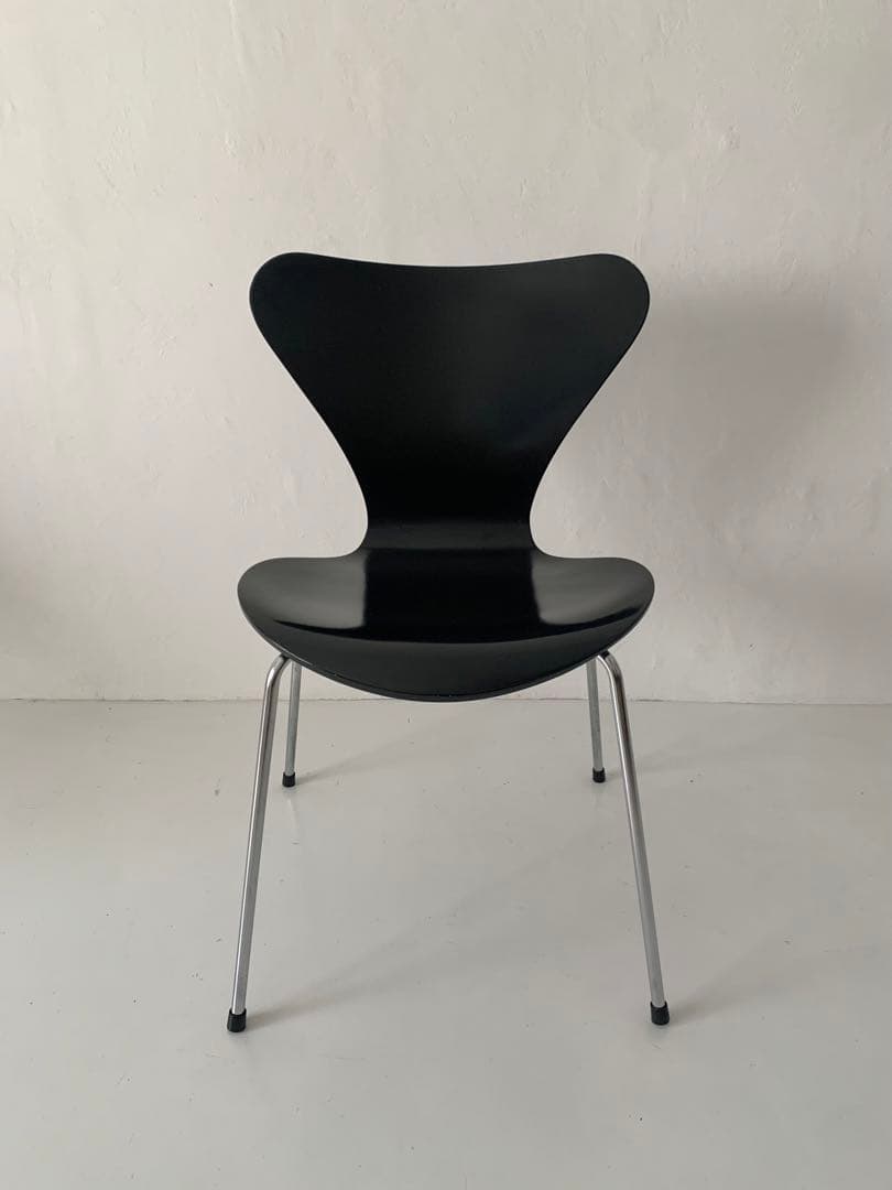 FRITZ HANSEN (フリッツハンセン) セブンチェア ブラック5脚セット