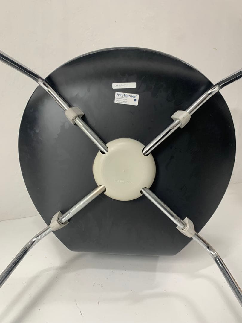 FRITZ HANSEN (フリッツハンセン) セブンチェア ブラック5脚セット