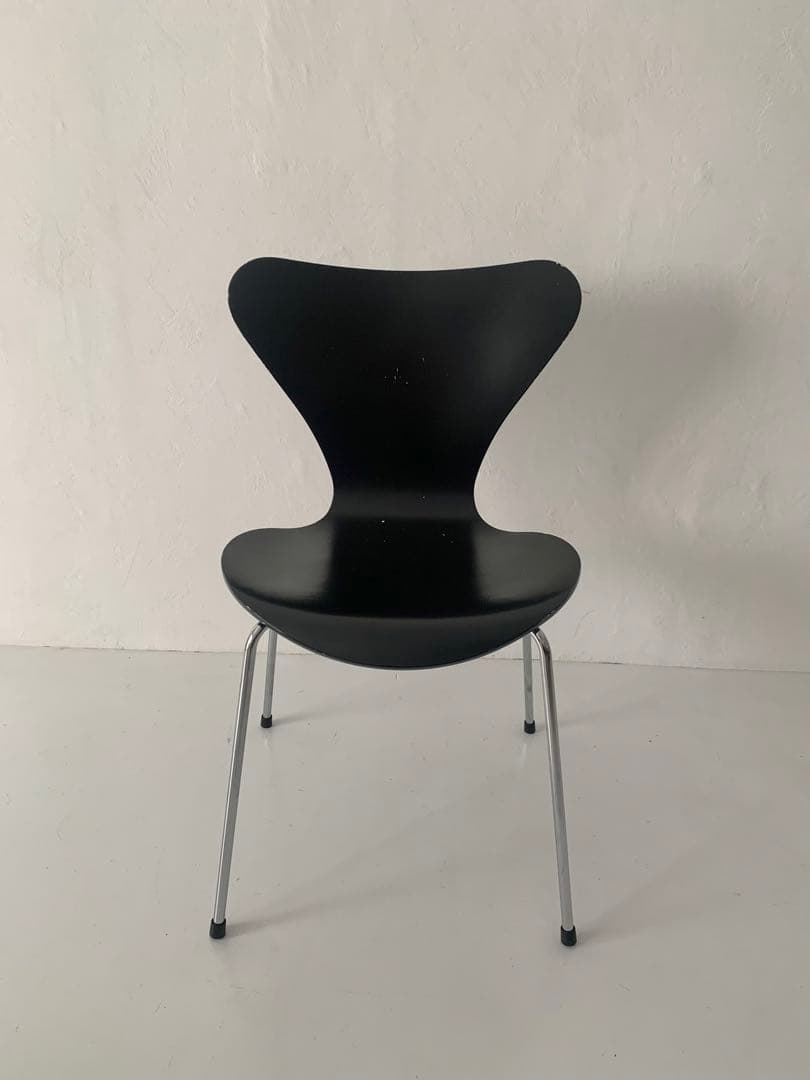 FRITZ HANSEN (フリッツハンセン) セブンチェア ブラック5脚セット