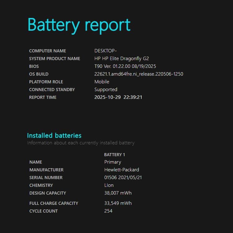 HP Elite Dragonfly G2 i5-1135G7 16GB 訳あり