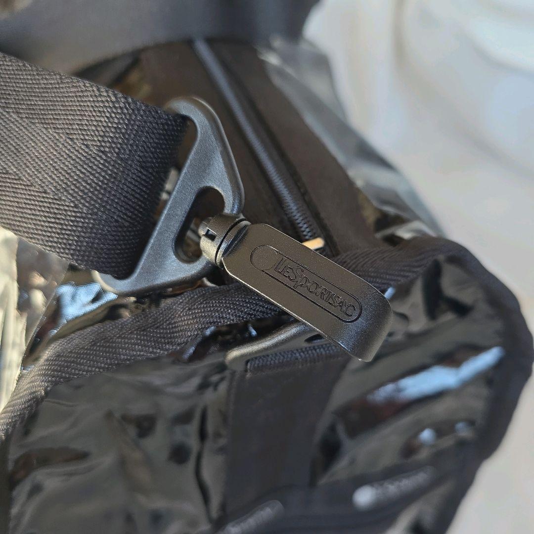 コロン レスポートサック ウィークエンダー ラージ エナメル ブラック