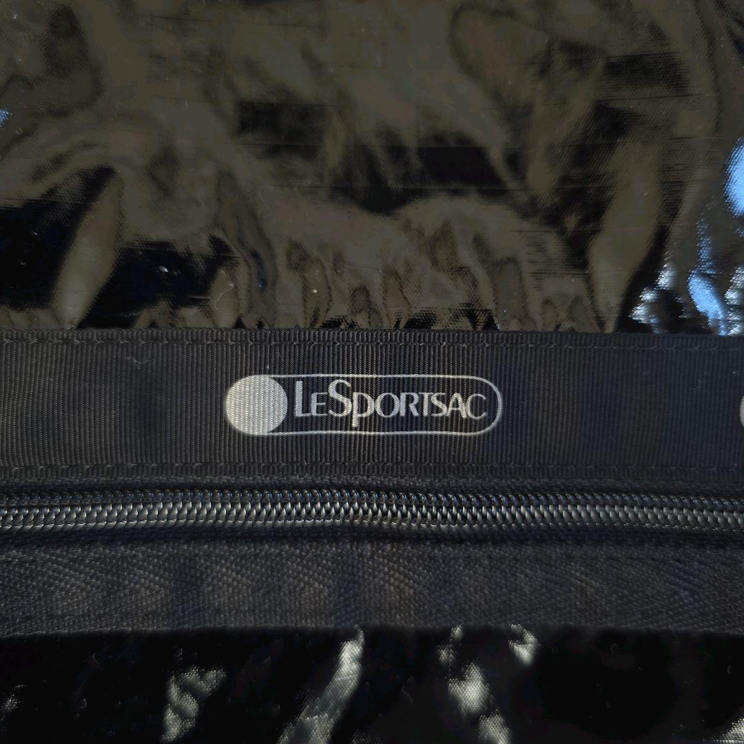 コロン レスポートサック ウィークエンダー ラージ エナメル ブラック