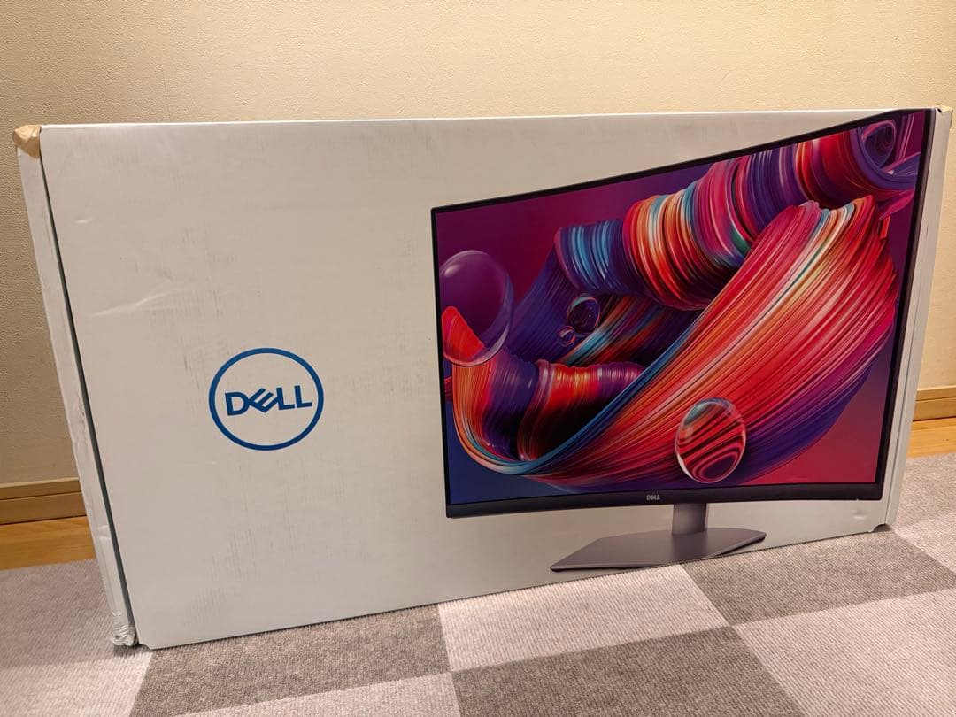 Dell S3221QS 31.5インチ 4K 曲面モニター