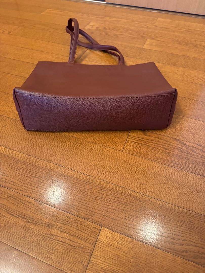 かーず様 ハッシュタグ、HushTug レザートートバッグブラウン