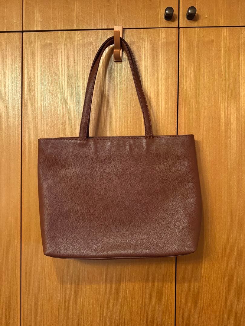 かーず様 ハッシュタグ、HushTug レザートートバッグブラウン