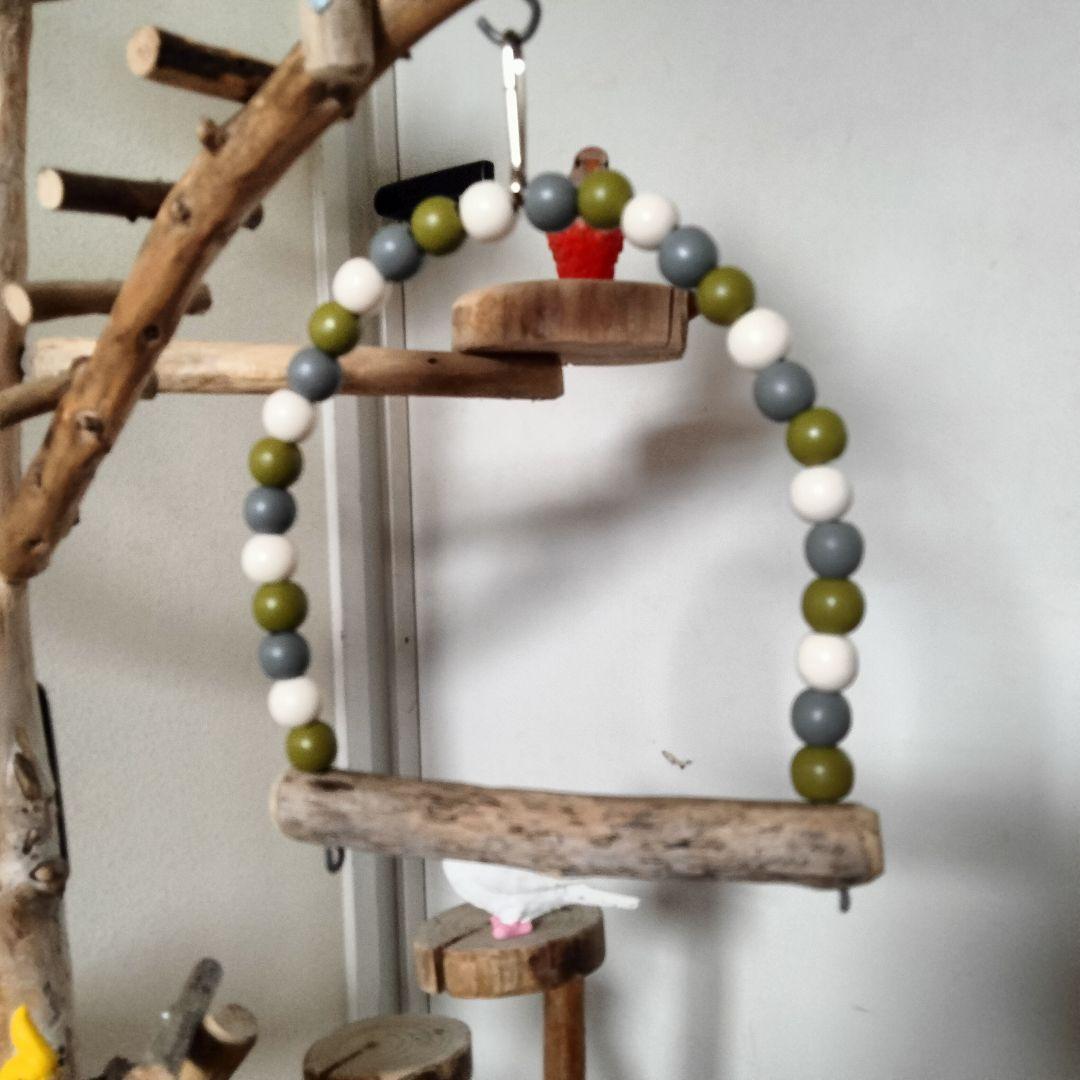 ET バードアスレチックジム 天然木 自然木 流木 止まり木 インコ