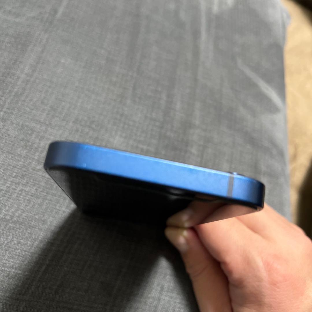 Apple iPhone 12mini バッテリー77% ブルー