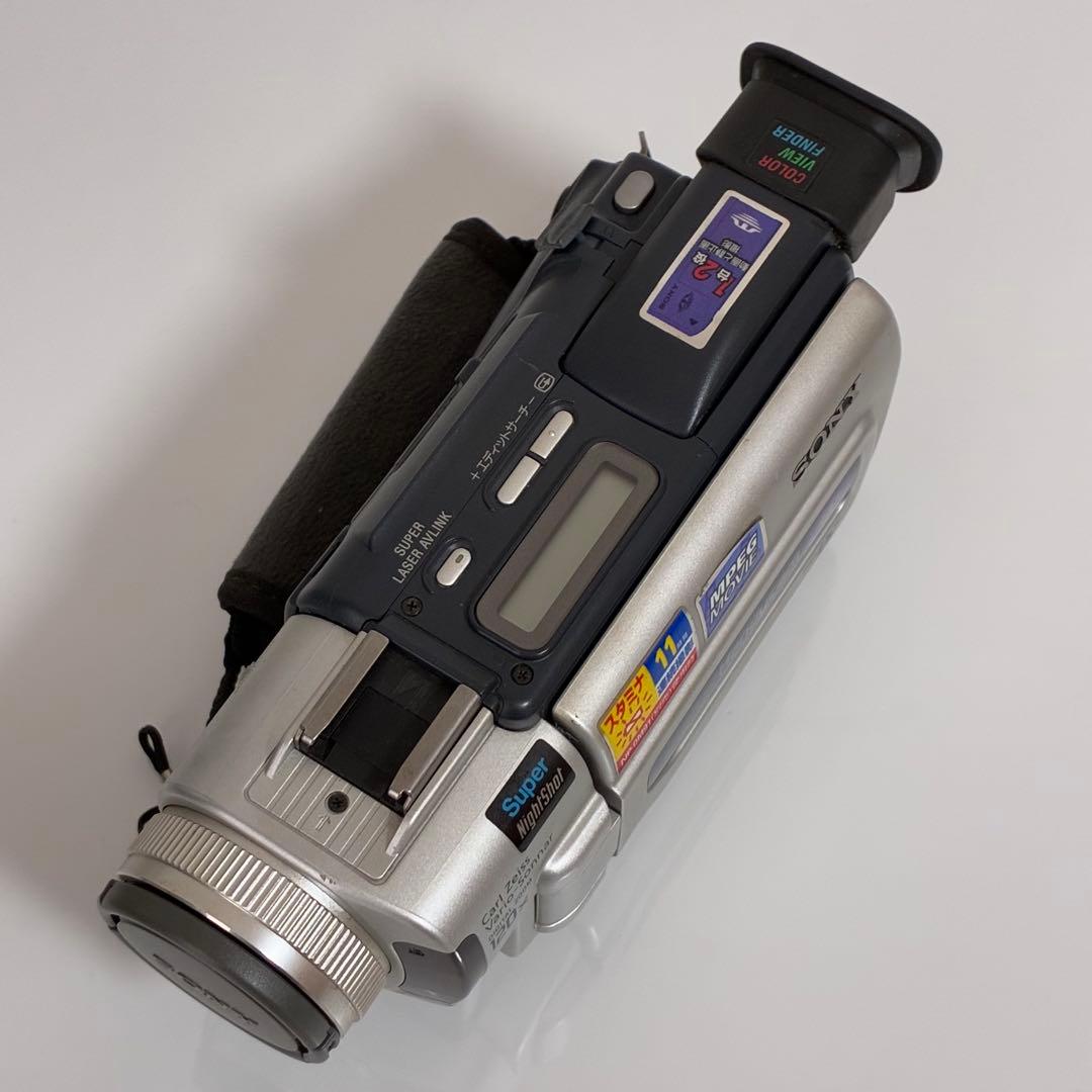 【動作品】 SONY HANDYCAM DCR-TRV17 ソニー ビデオカメラ