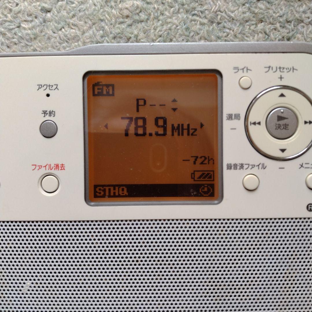 SONY ICZ-R５１ポータブルラジオレコーダー　付属品完備