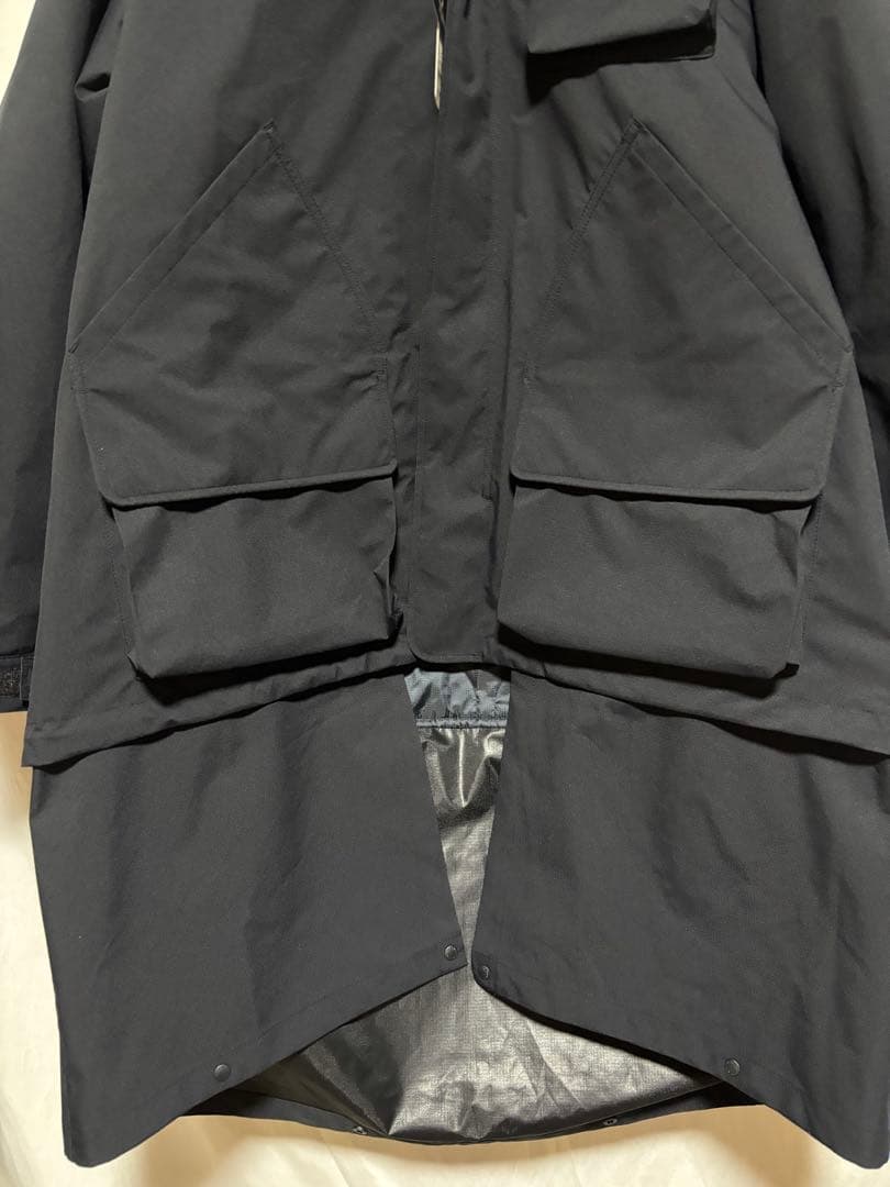 GU ×ENGINEERED GARMENTS パデッドシェルパーカ NAVY