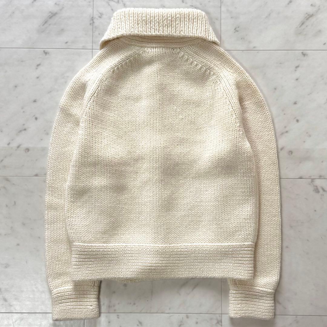 DEUXIEME CLASSE ニットジャケット モヘヤブレンド アイボリー F