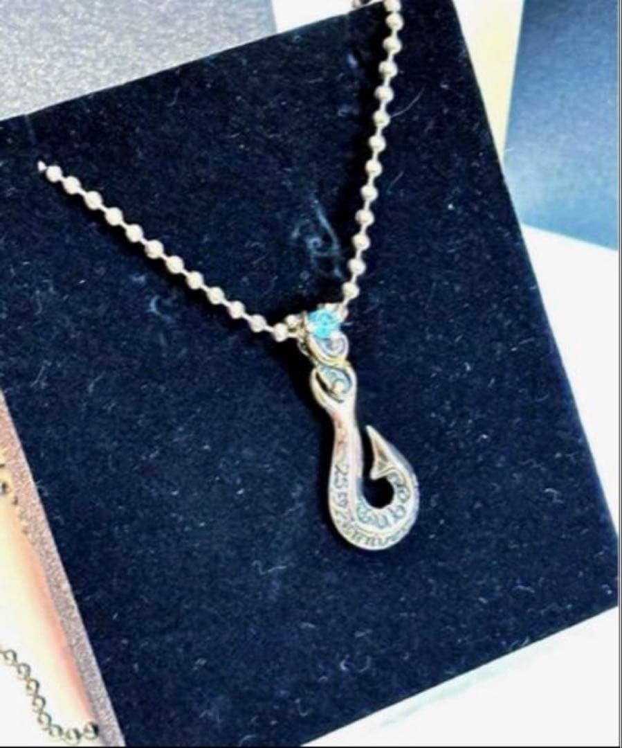 ぽ*ん様 Bill Wall Leather フック型ネックレス