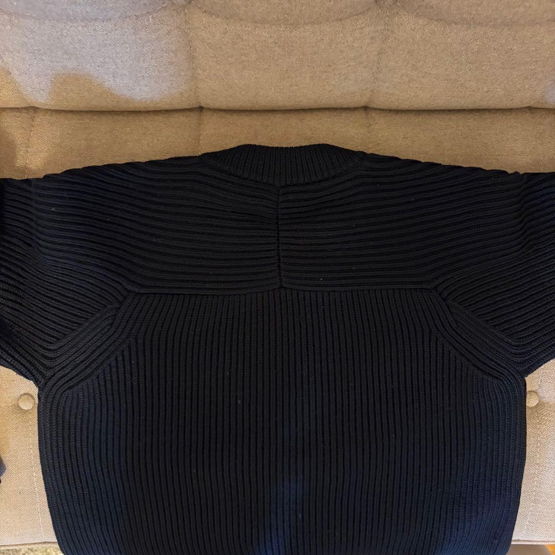 HYKE ハイク プルオーバー ニット サイズ1 ブラック