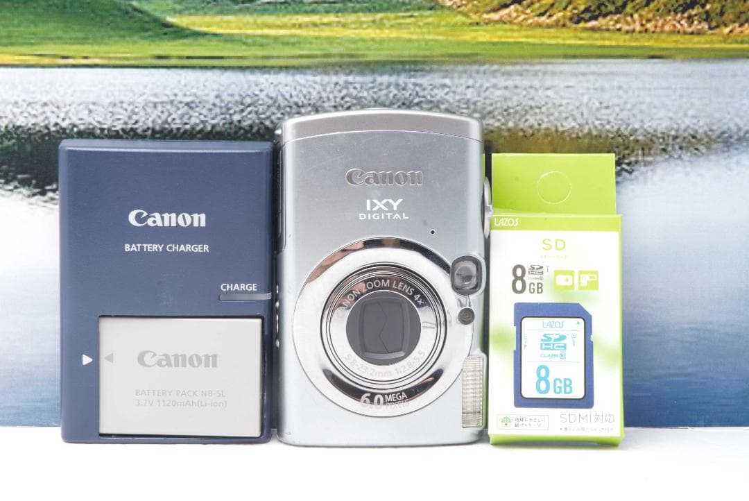 キャノン Canon IXY DIGITAL 800 IS オールドコンデジ