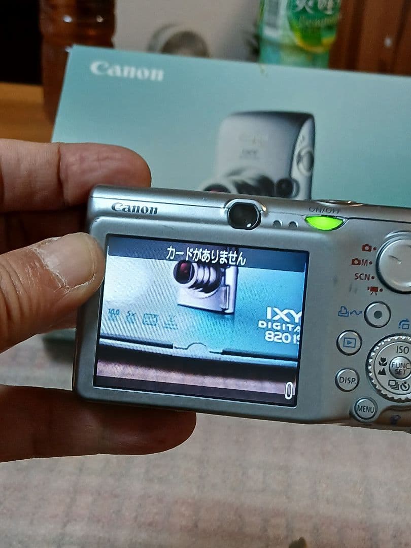 Canon IXY DIGITAL 820 IS 他付属品 純正バッテリー付