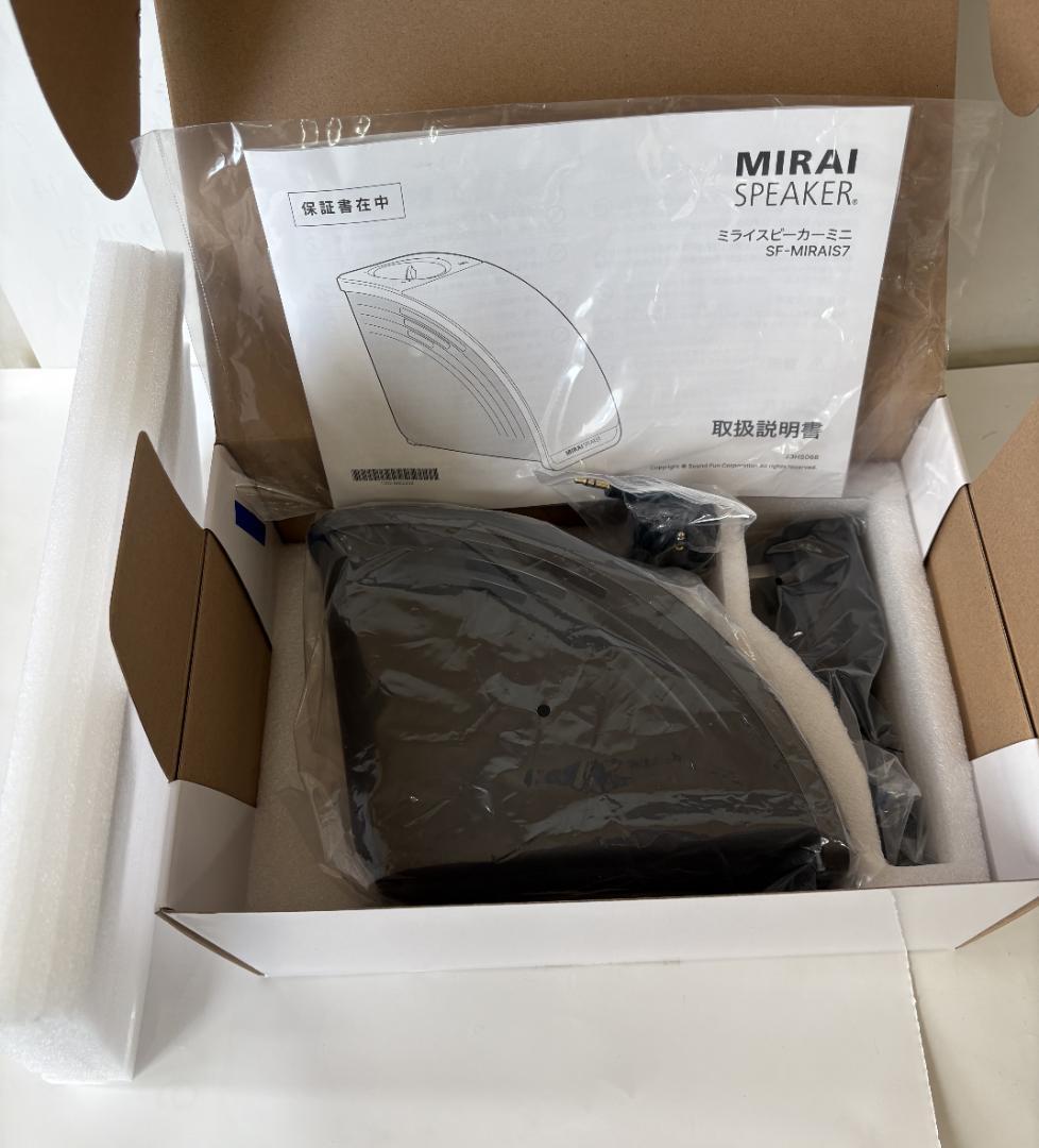 【中古】ミライスピーカー ミニ SF-MIRAIS7 スピーカー 音楽 置き型