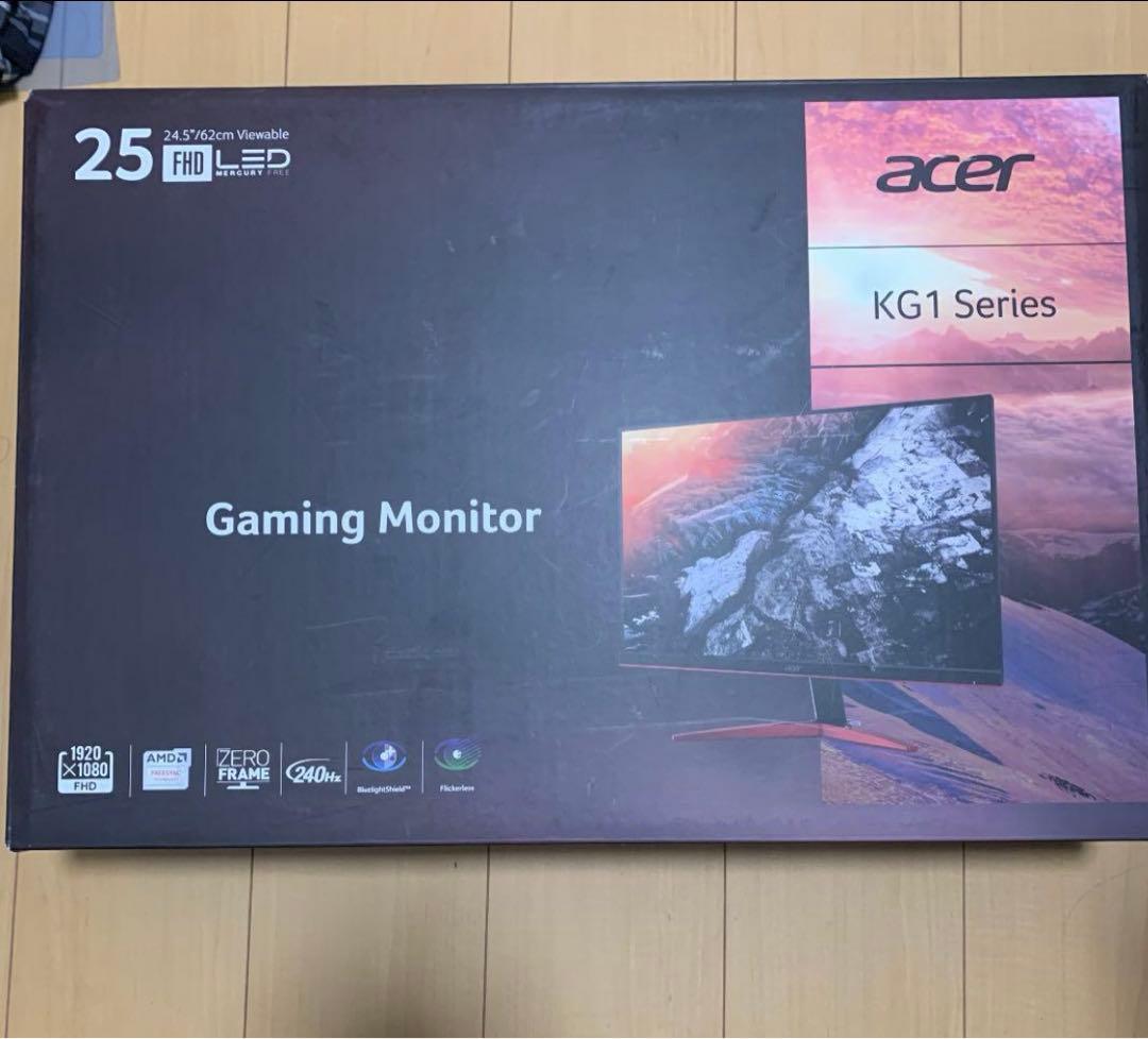acer ACER KG251QIBMIIPX 240hz ゲーミングモニター