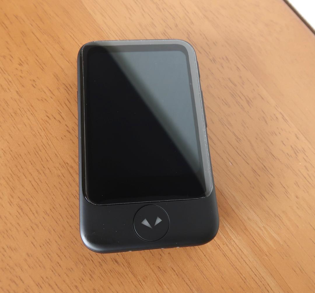 極美品　ポケトークS グローバル通信 2026/3迄　翻訳機 PTSGK　黒