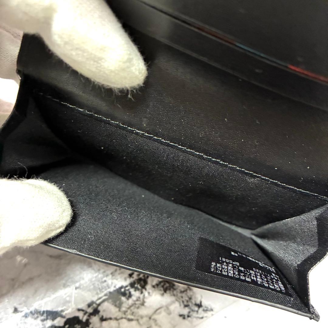 【未使用品】ポールスミス 名刺入れ カードケース フォールデッドエッジ ブラック