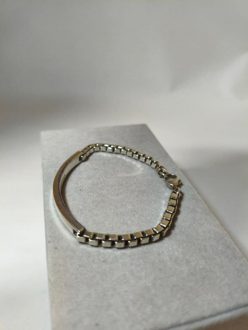 Tiffany & Co. ベネチアン リンク ID ブレスレット