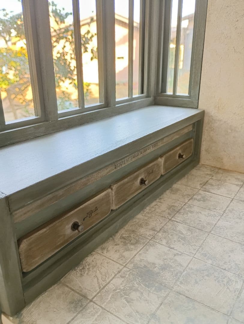 NO.101　木製 ドールハウス　背景ボード