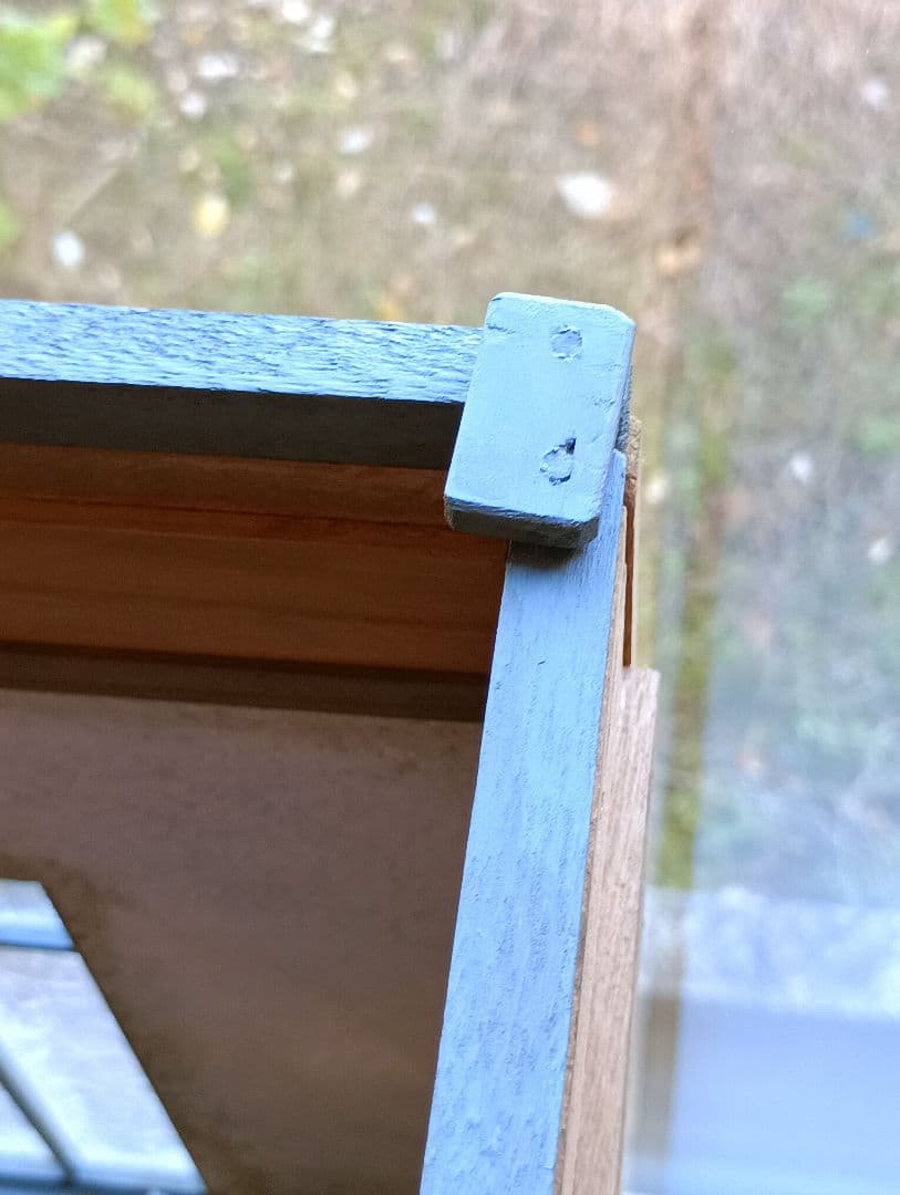 NO.101　木製 ドールハウス　背景ボード