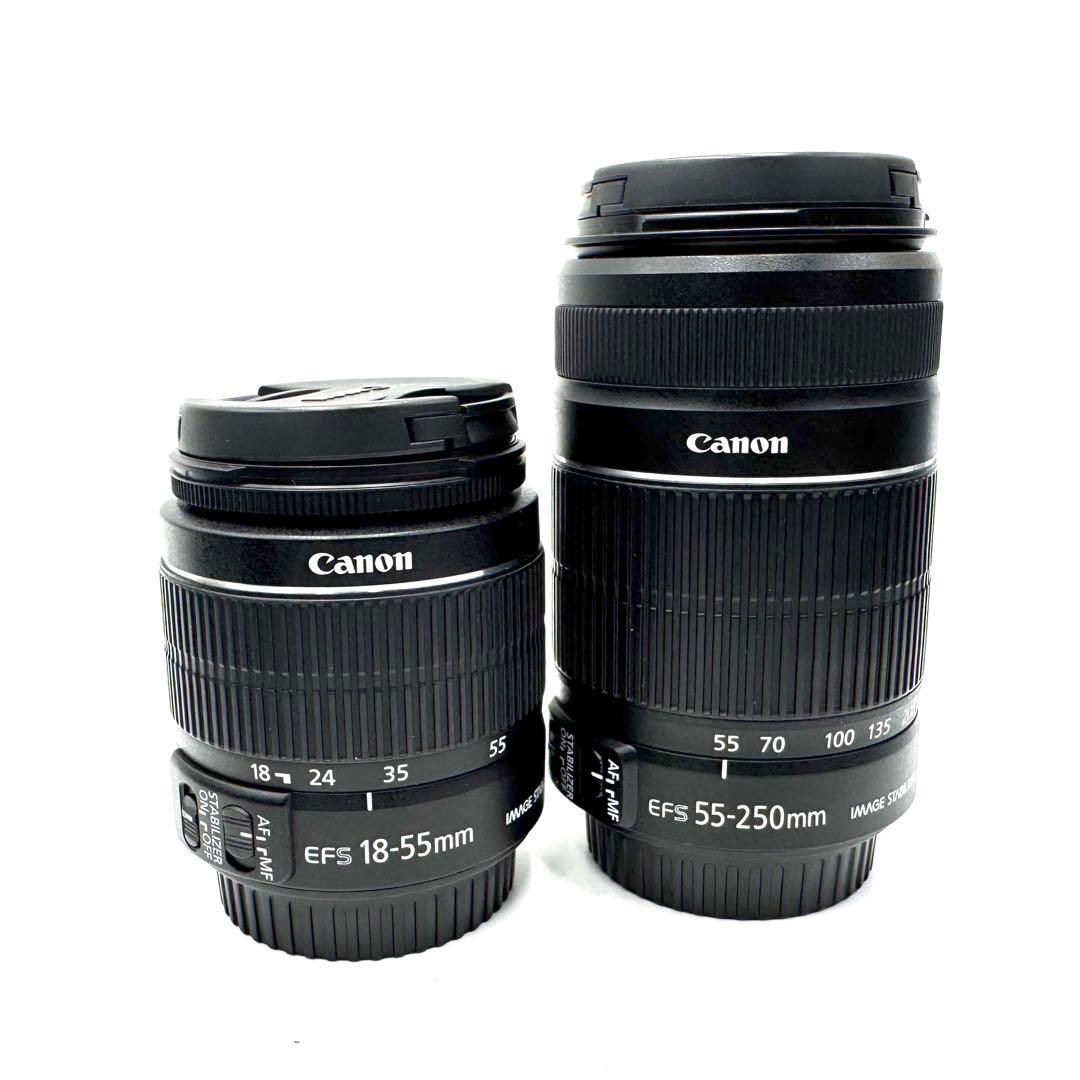 美品 CANON キャノン EOS Kiss X5 超望遠ダブルズームキット