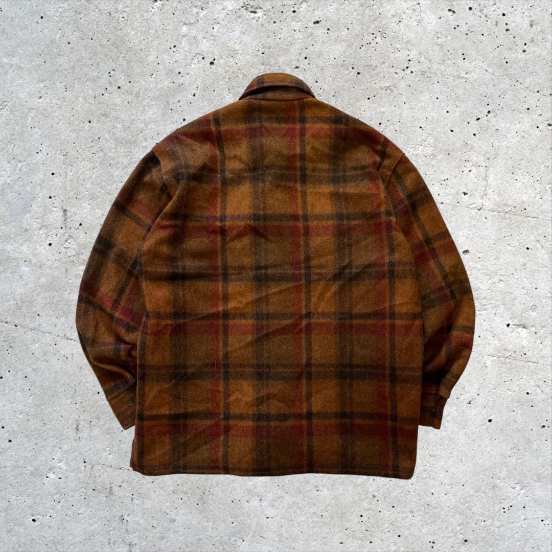 【まー 様】60s古着USA製C.P.O. by ArrowウールCPOシャツL