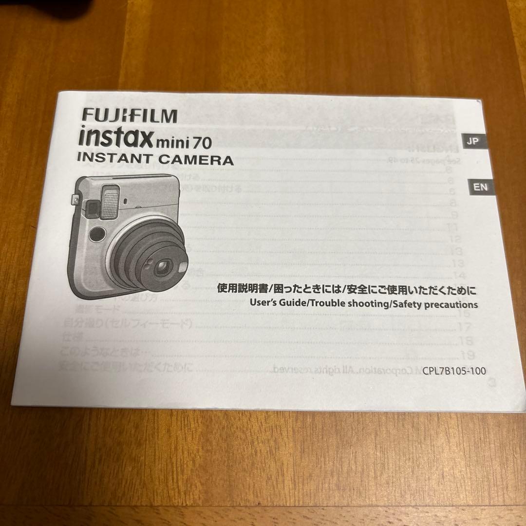 INSTAX MINI 70 ゴールド