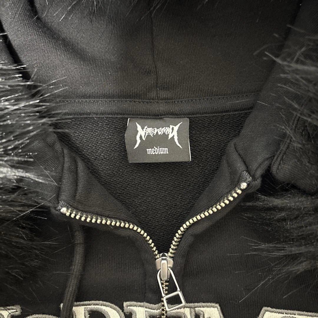 noremid ノーリミッド ファーパーカー　ステッカー付き