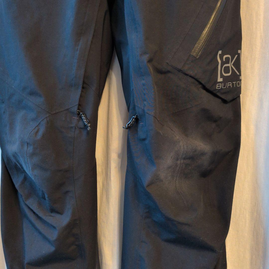 バートン Burton ak ビブパンツ S 黒 GORE-TEX