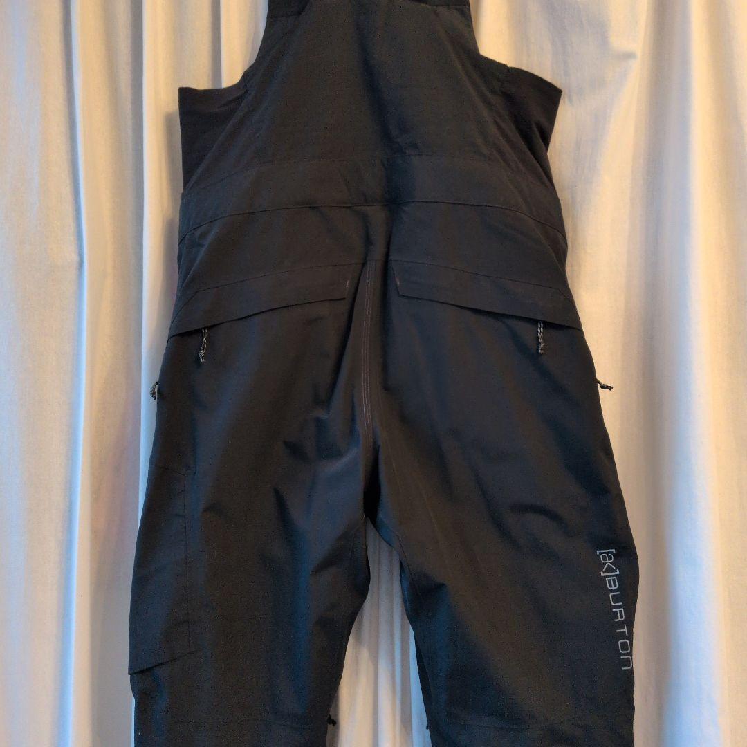バートン Burton ak ビブパンツ S 黒 GORE-TEX