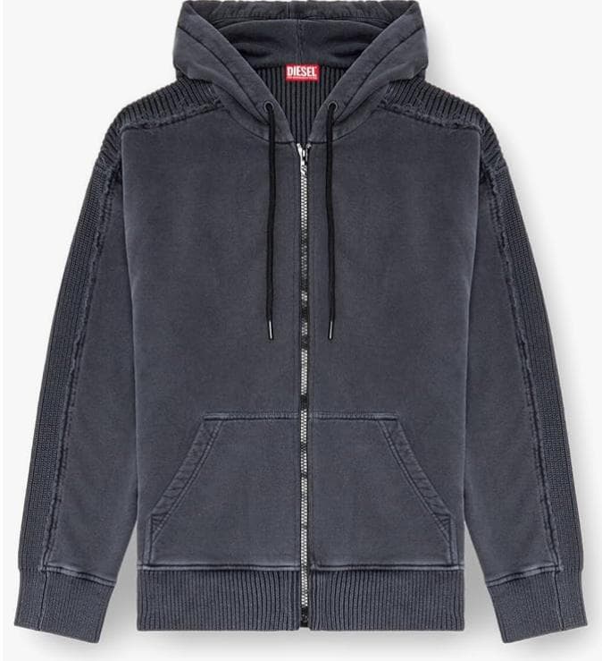 DIESEL グレン期24年モデル 未使用美品 スウェットパーカー