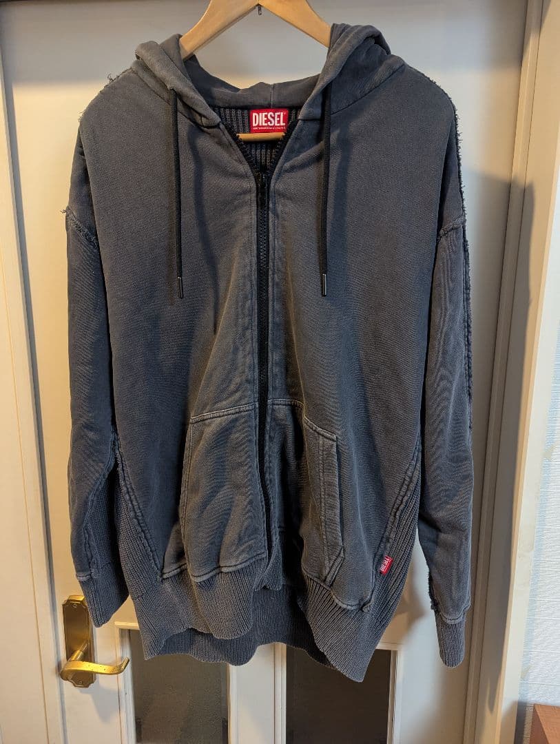 DIESEL グレン期24年モデル 未使用美品 スウェットパーカー
