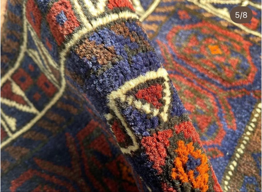 トライバル　ラグ　バルーチ　ヴィンテージ　アフガニスタン　イラン　美品