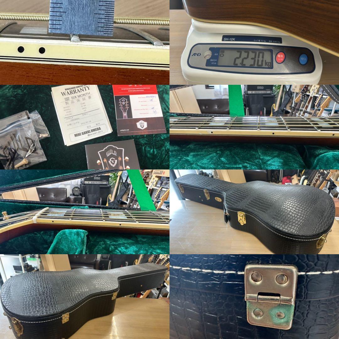 GUILD D-55 2014年製 FISHMANピックアップ ハードケース付き