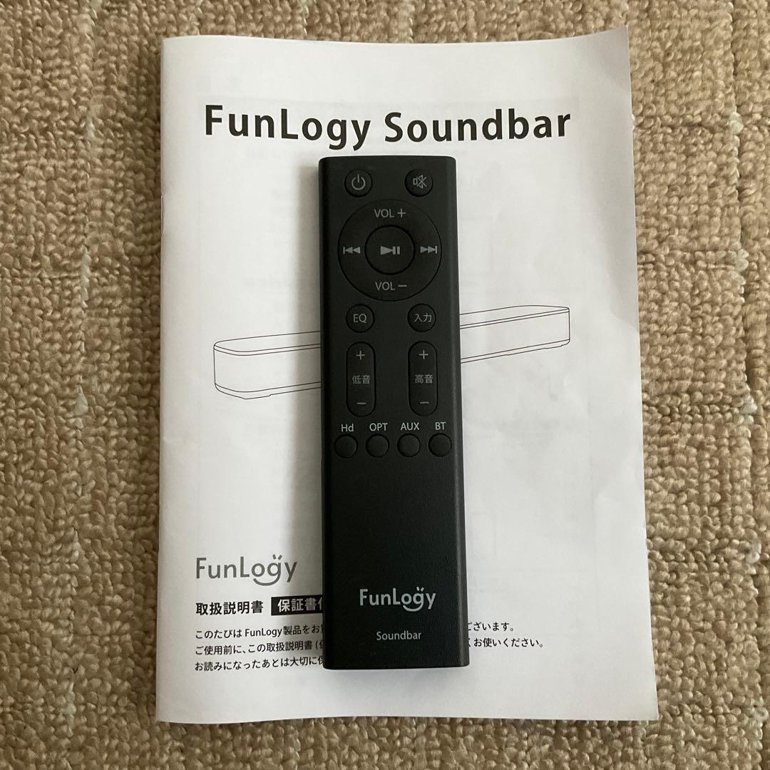 【釣りさん専用】FunLogy Soundbar ブラック