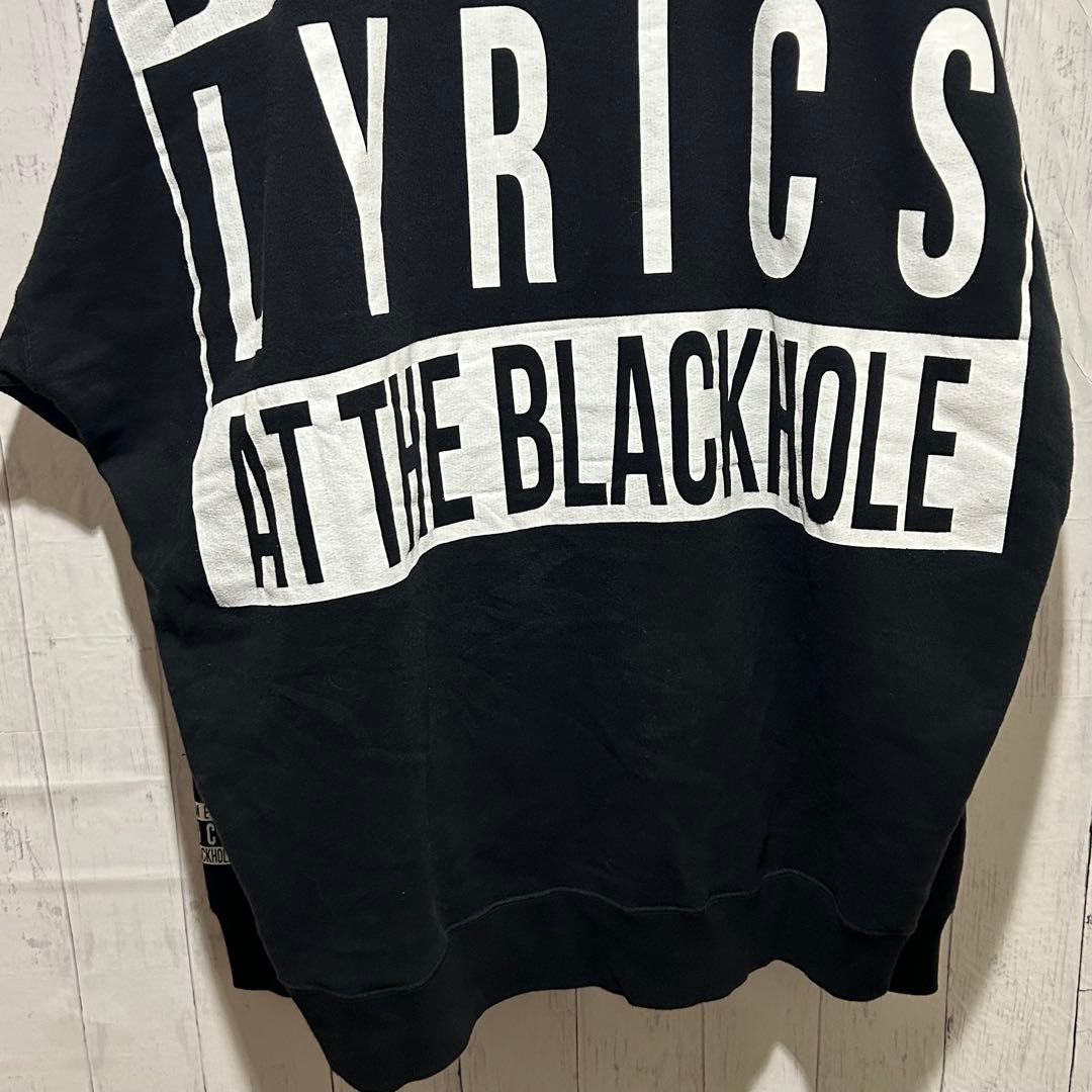 【ムーンエイジデビルメント】 スーパービッグパーカー　ジップアップ F 清春　黒