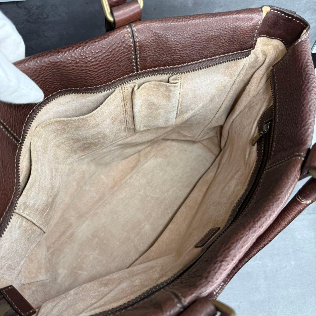 土屋鞄 トーンオイルヌメ デイリートート 本革 トートバッグ ダークブラウン