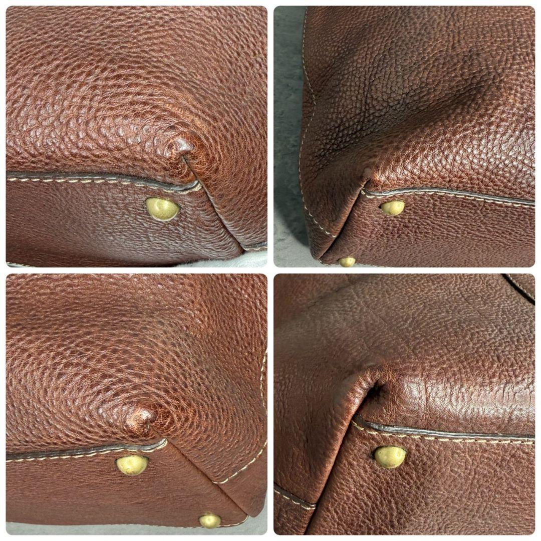 土屋鞄 トーンオイルヌメ デイリートート 本革 トートバッグ ダークブラウン