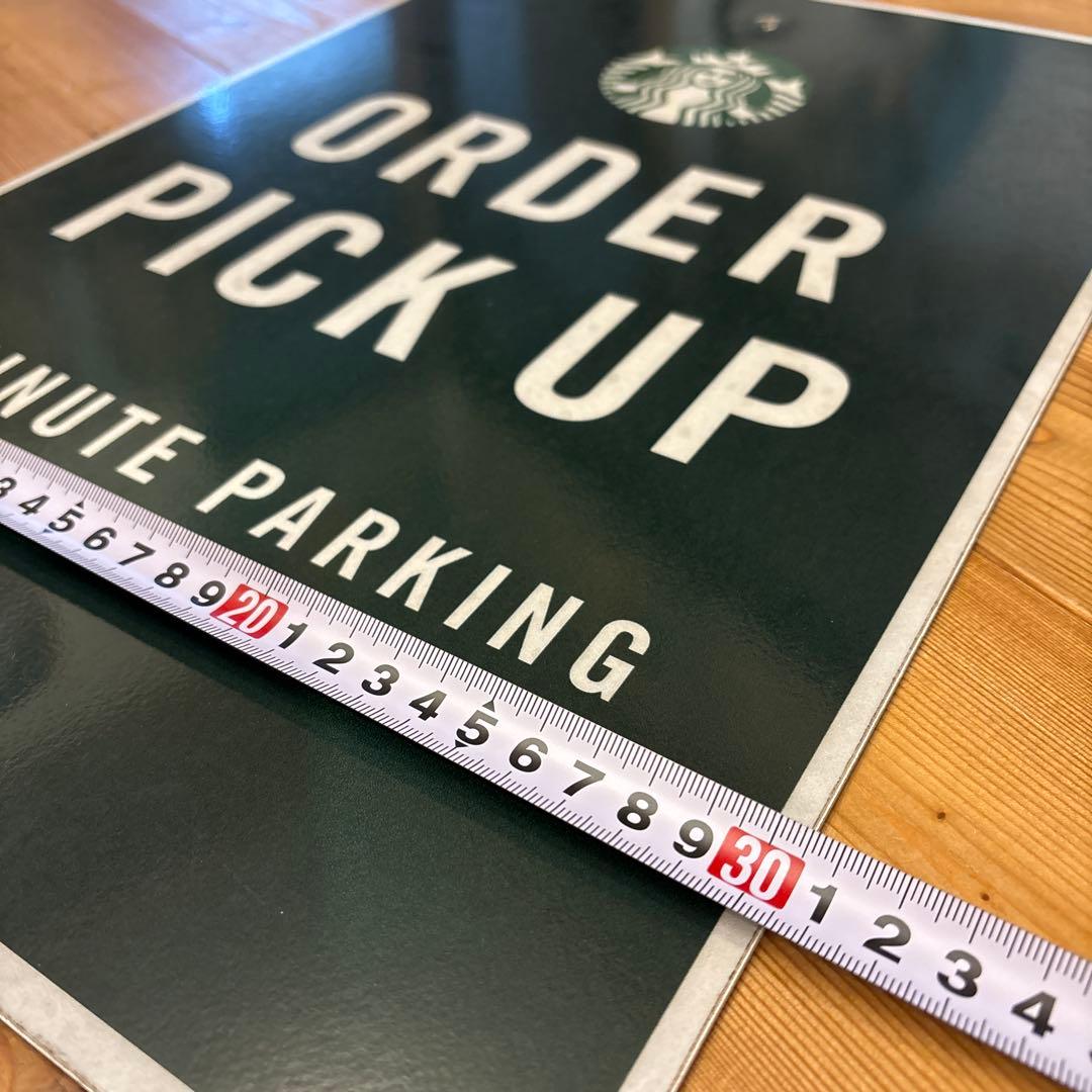 スターバックス　PARKING 看板　USA 店舗用 ガレージ　ロードサイン