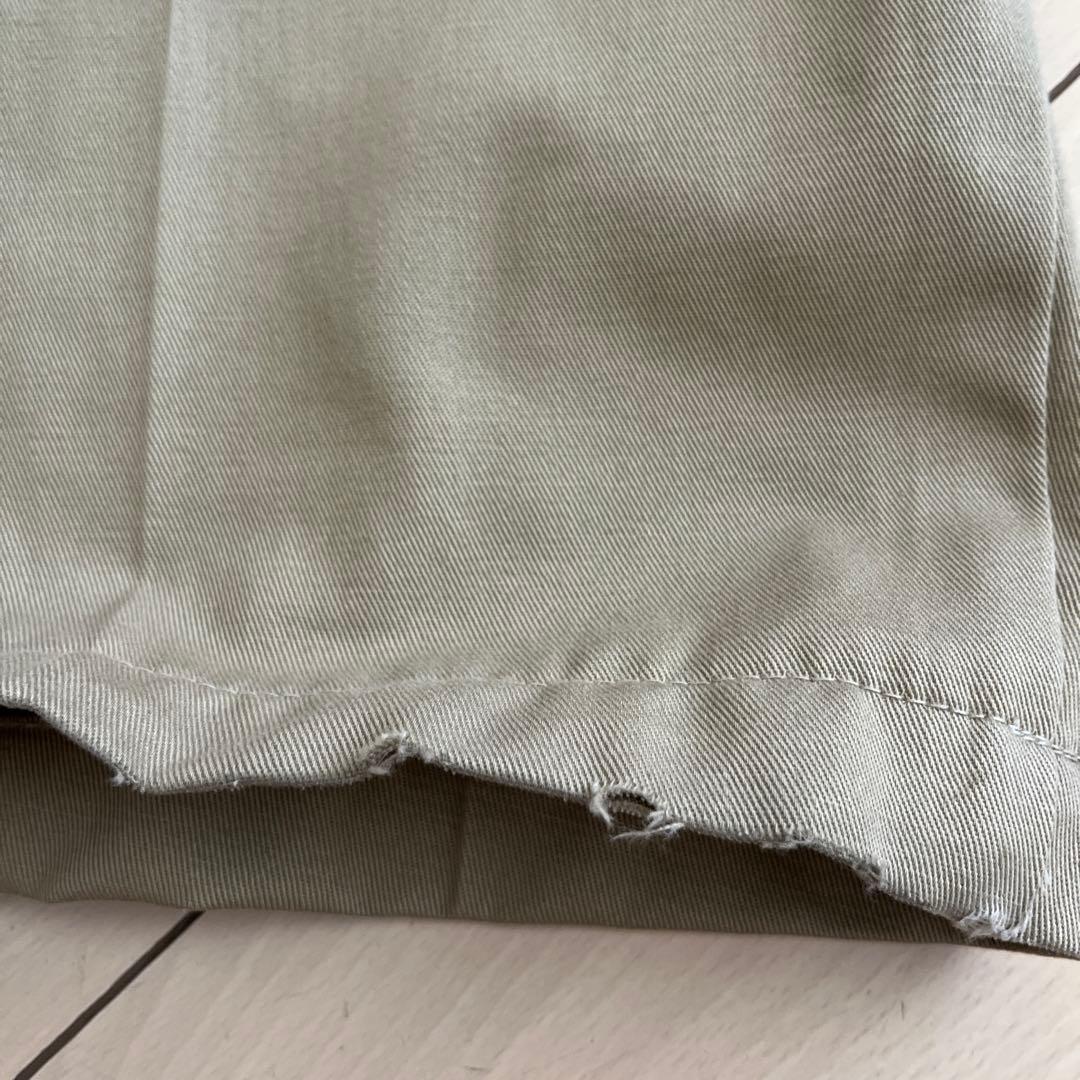 Oka　MAISON EUREKA カーキ チノパン ベルト付き