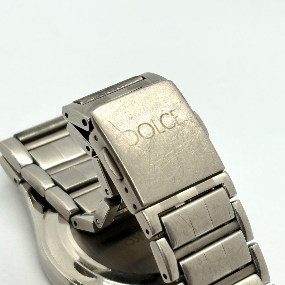 【稼働】SEIKO AGS DOLCE チタン メンズ腕時計 4M21