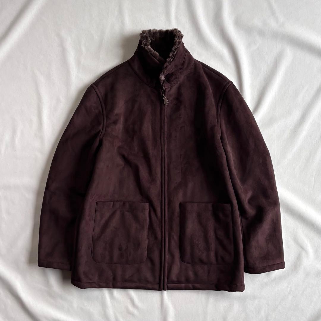 ジャケット・アウター 90s CHAPS ralph lauren fake mouton JKT