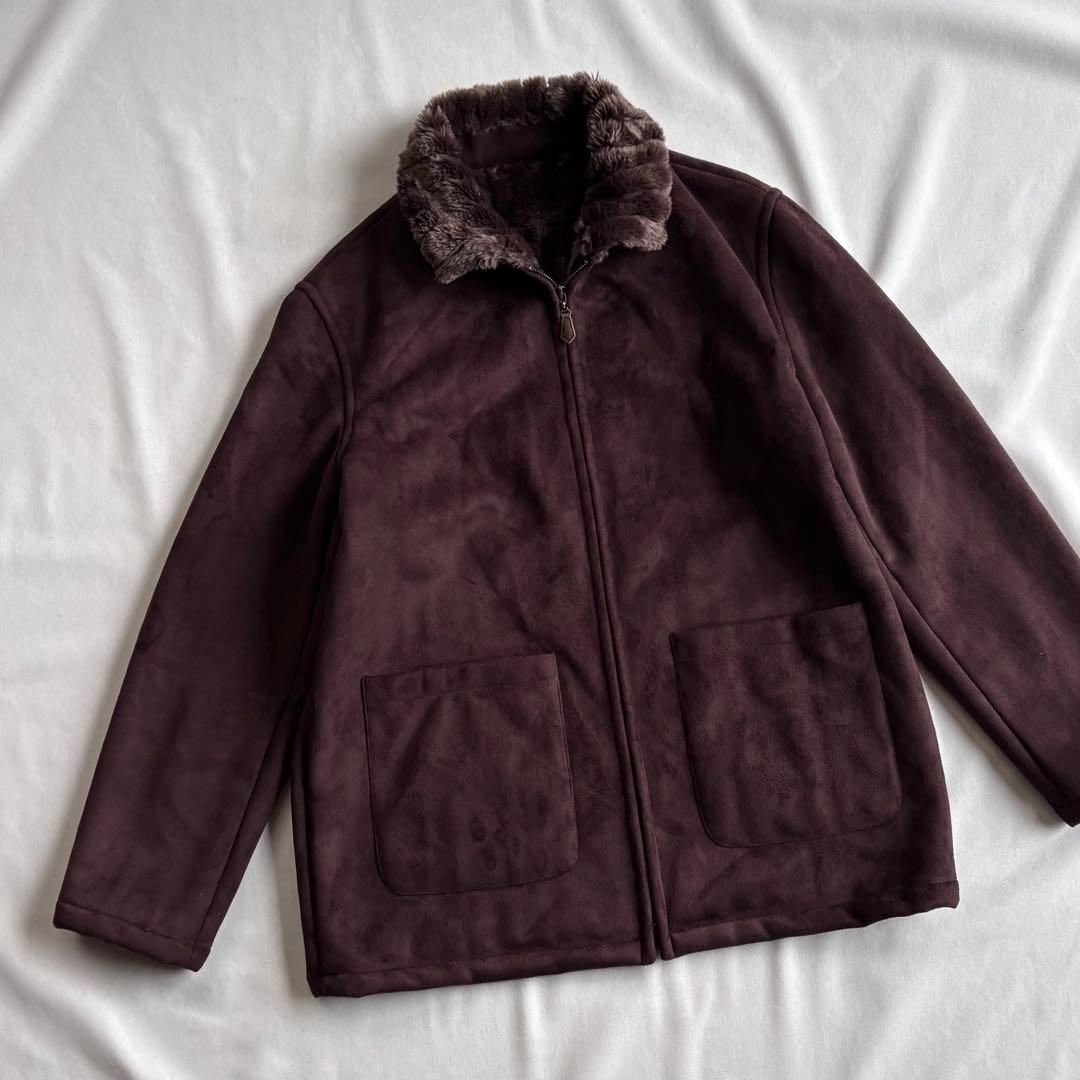 ジャケット・アウター 90s CHAPS ralph lauren fake mouton JKT