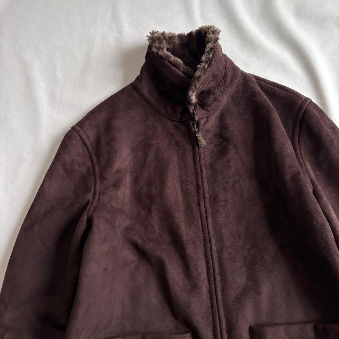 ジャケット・アウター 90s CHAPS ralph lauren fake mouton JKT