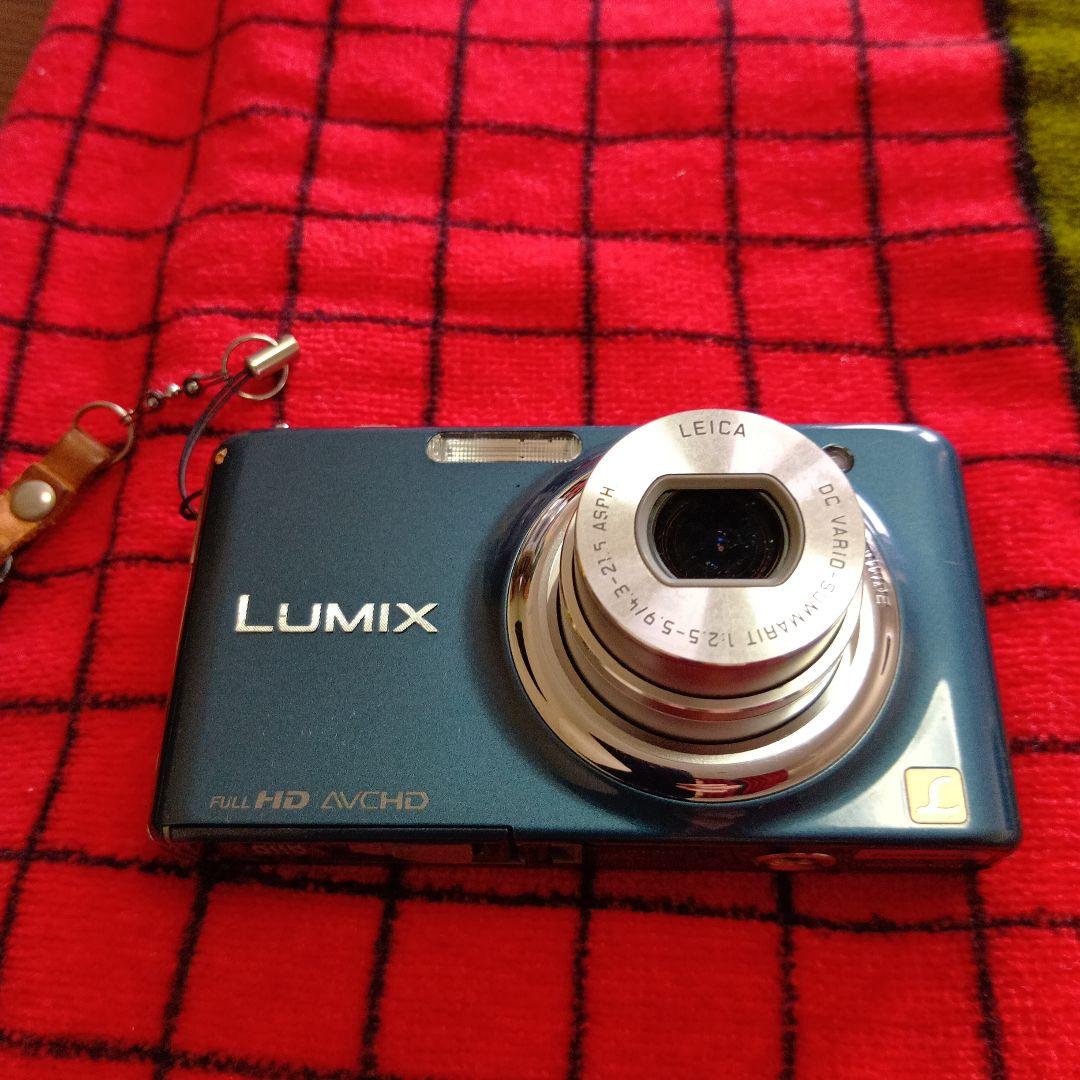 LUMIX コンパクトデジタルカメラ　FX 77 ブルー